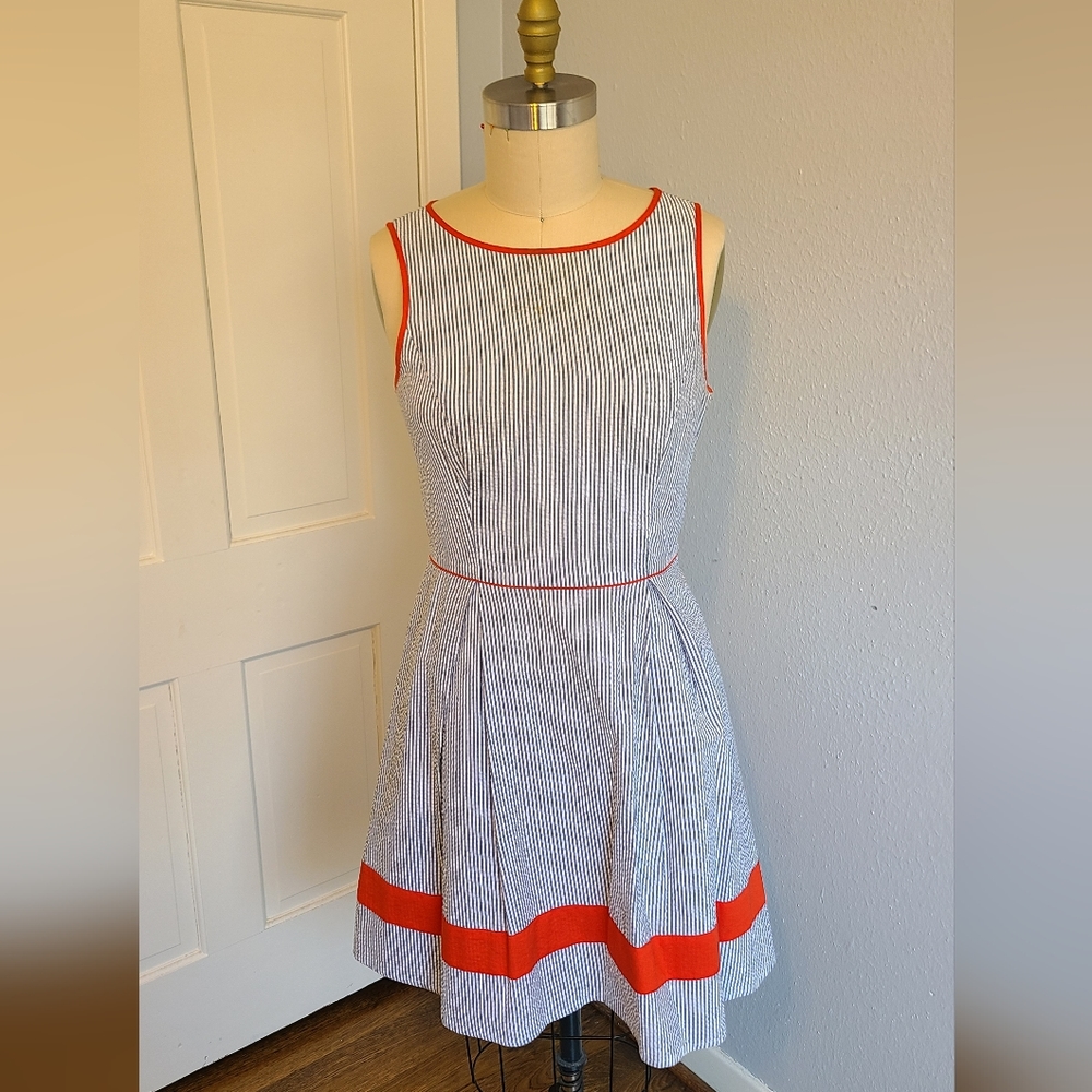Seersucker Dress